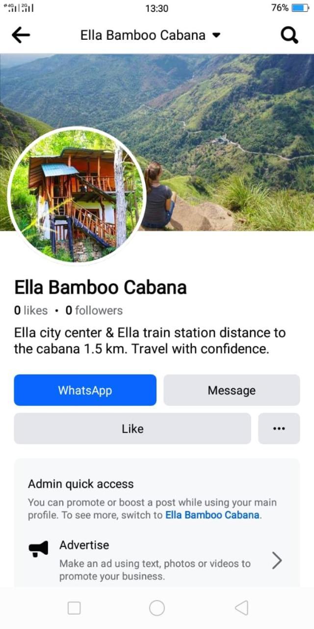 Ella Bamboo Cabana מראה חיצוני תמונה
